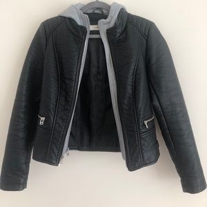 Faux Leather Jacket